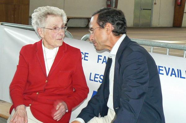 RdS2009_439_600.jpg - Mme la Marquise de la Bretesche et Bruno RETAILLEAU Conseiller Général du canton